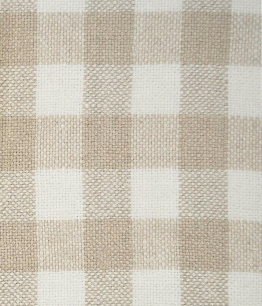 Natural - Gingham By Raffles Textiles || In Stitches Soft Furnishings Natural - Gingham By Raffles Textiles || In Stitches Soft Furnishings