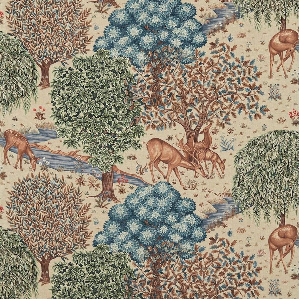 Tapestry Linen - The Brook (Velvet) By Morris & Co || In Stitches Soft Furnishings Tapestry Linen - The Brook (Velvet) By Morris & Co || In Stitches Soft Furnishings