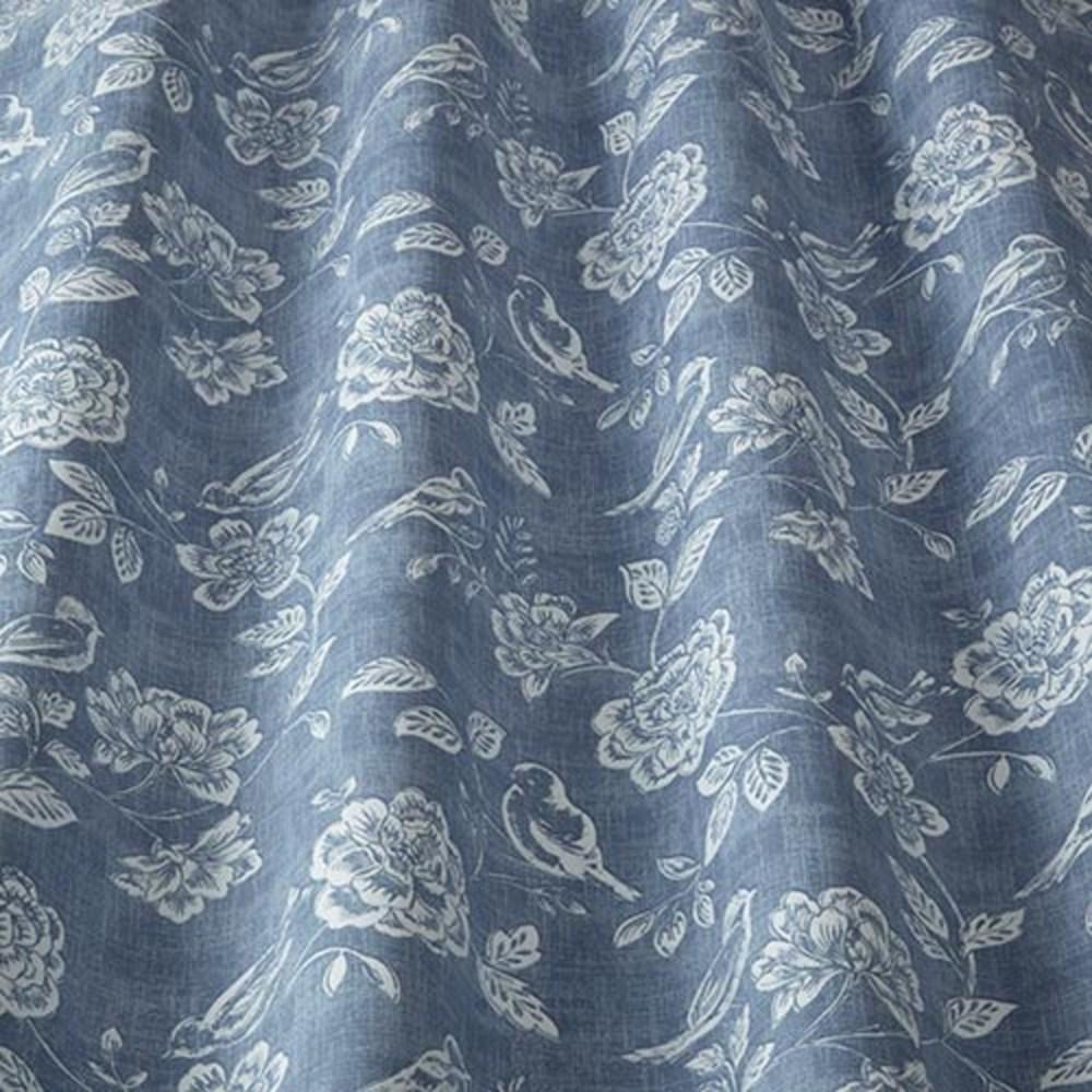Denim - Bird Garden By ILIV || In Stitches Soft Furnishings Denim - Bird Garden By ILIV || In Stitches Soft Furnishings