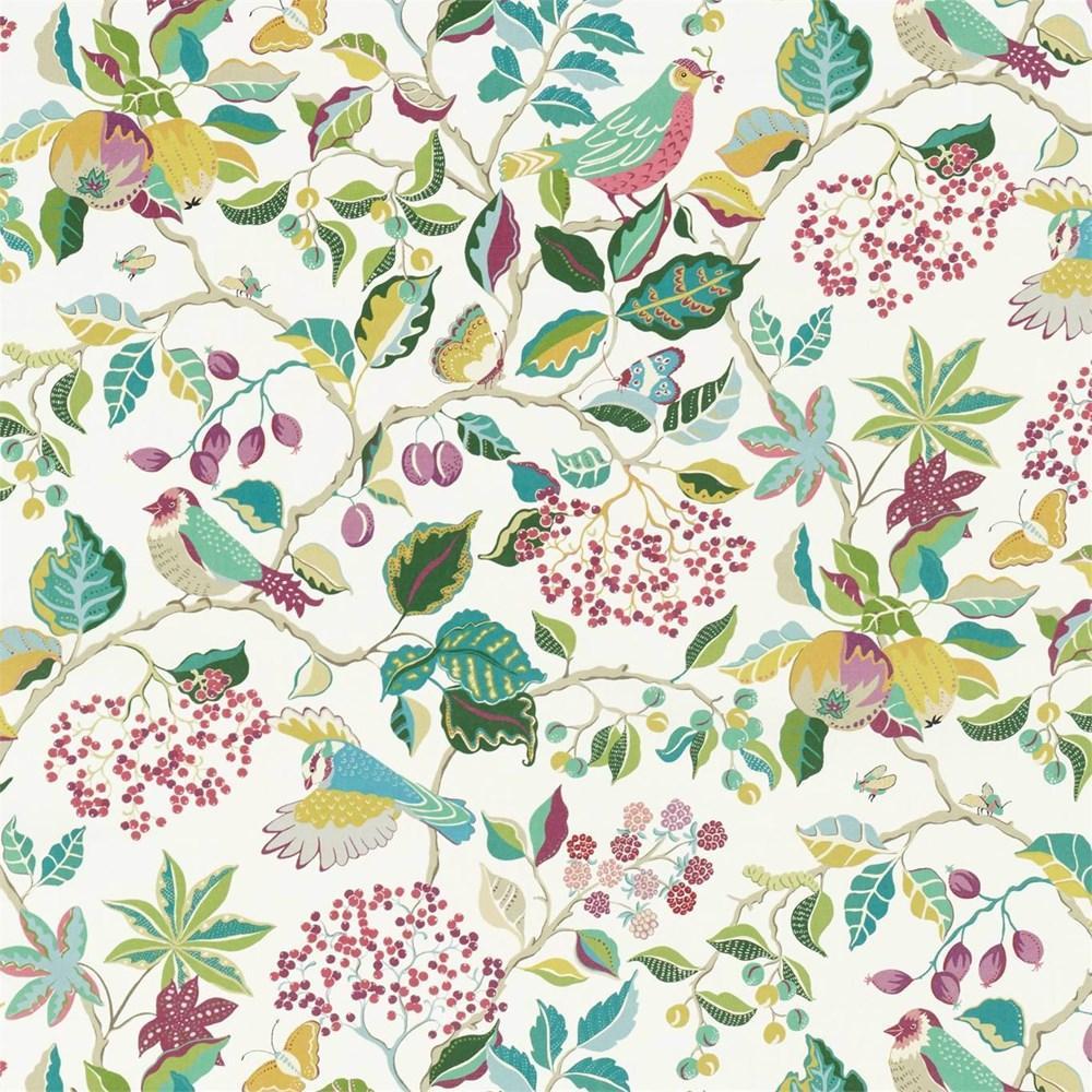 Fern - Birds & Berries By Sanderson || In Stitches Soft Furnishings Fern - Birds & Berries By Sanderson || In Stitches Soft Furnishings