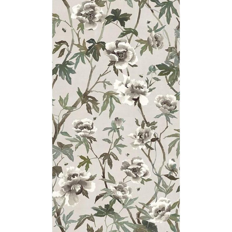 Parchment - Peonia By Mokum || In Stitches Soft Furnishings Parchment - Peonia By Mokum || In Stitches Soft Furnishings