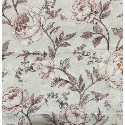 Stone - Peony (Jacquard) By Slender Morris || In Stitches Soft Furnishings Stone - Peony (Jacquard) By Slender Morris || In Stitches Soft Furnishings