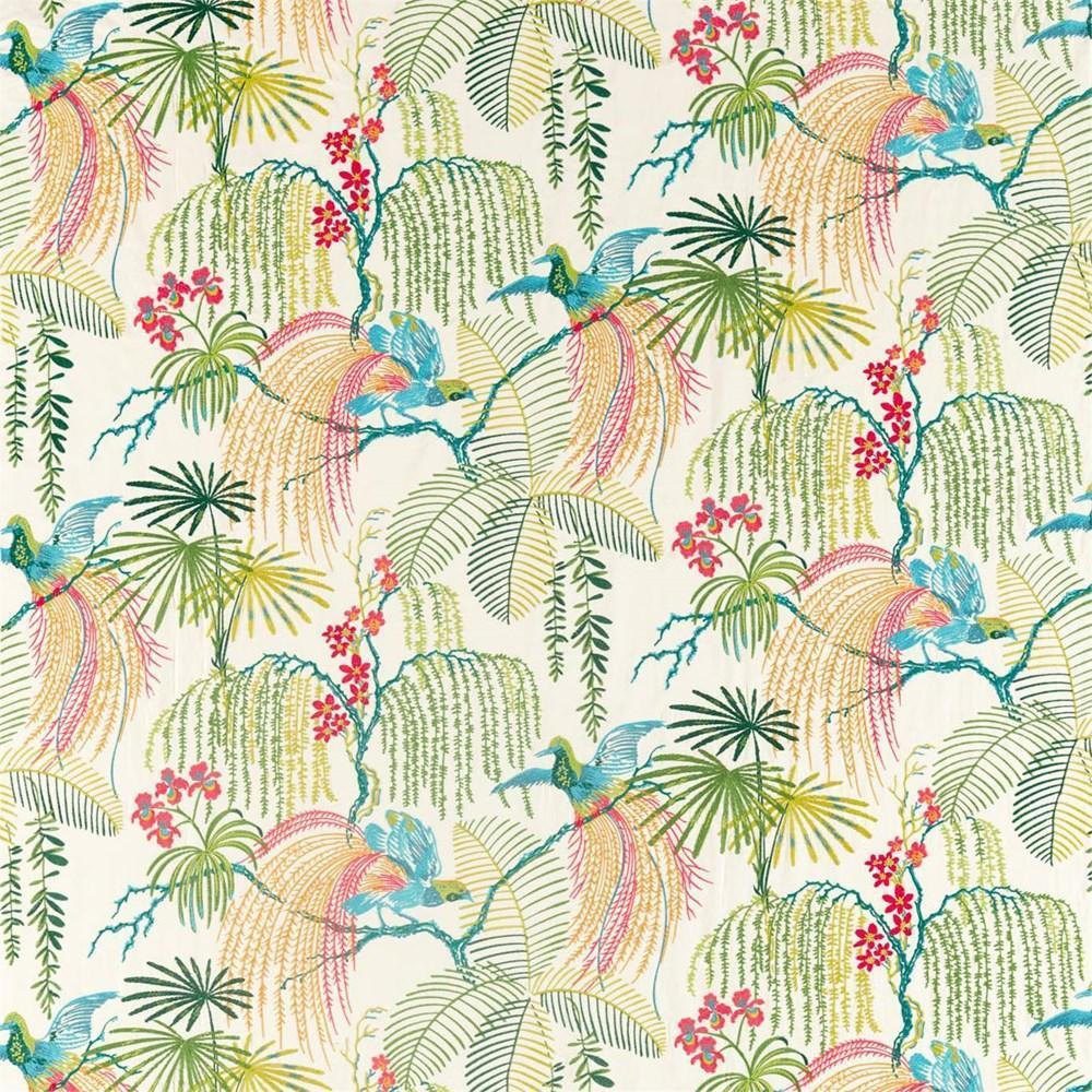 Tropical - Rain Forest Embroidery By Sanderson || In Stitches Soft Furnishings Tropical - Rain Forest Embroidery By Sanderson || In Stitches Soft Furnishings