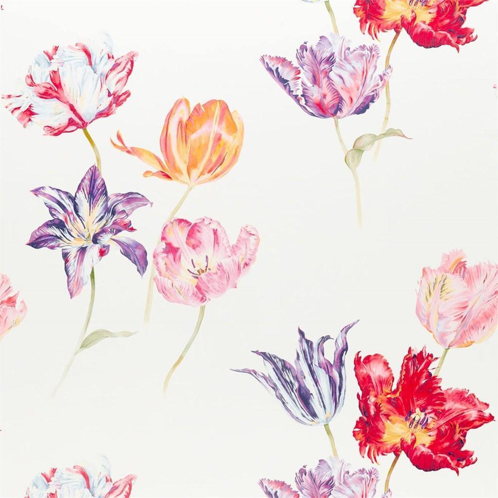 Botanical - Tulipomania By Sanderson || In Stitches Soft Furnishings Botanical - Tulipomania By Sanderson || In Stitches Soft Furnishings