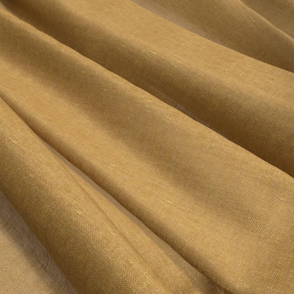 Ochre - Laconia Air By James Dunlop Textiles || In Stitches Soft Furnishings