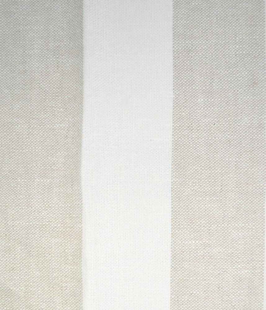 Natural/White - Limerick By Raffles Textiles || In Stitches Soft Furnishings