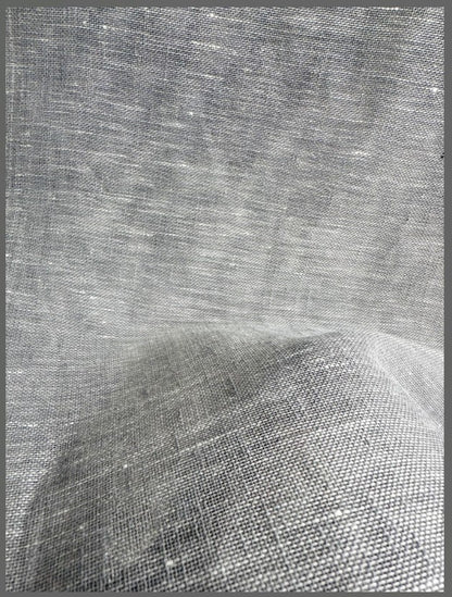 Ash - LuxLinenSheer By Slender Morris Furnishings || In Stitches Soft Furnishings