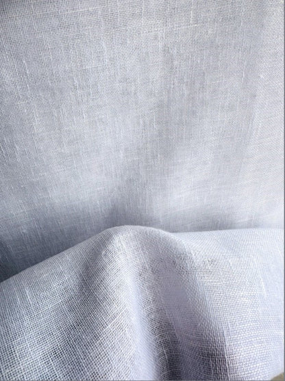 Cement - LuxLinenSheer By Slender Morris Furnishings || In Stitches Soft Furnishings