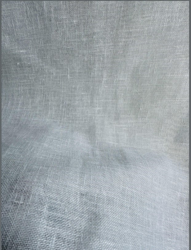 Cloud - LuxLinenSheer By Slender Morris Furnishings || In Stitches Soft Furnishings