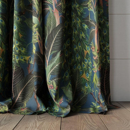 Midnight - Royal Peacock By Catherine Martin by Mokum || In Stitches Soft Furnishings