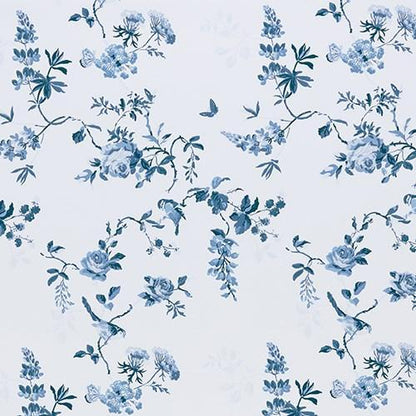 Blue - Birds and Roses By Sekers || In Stitches Soft Furnishings