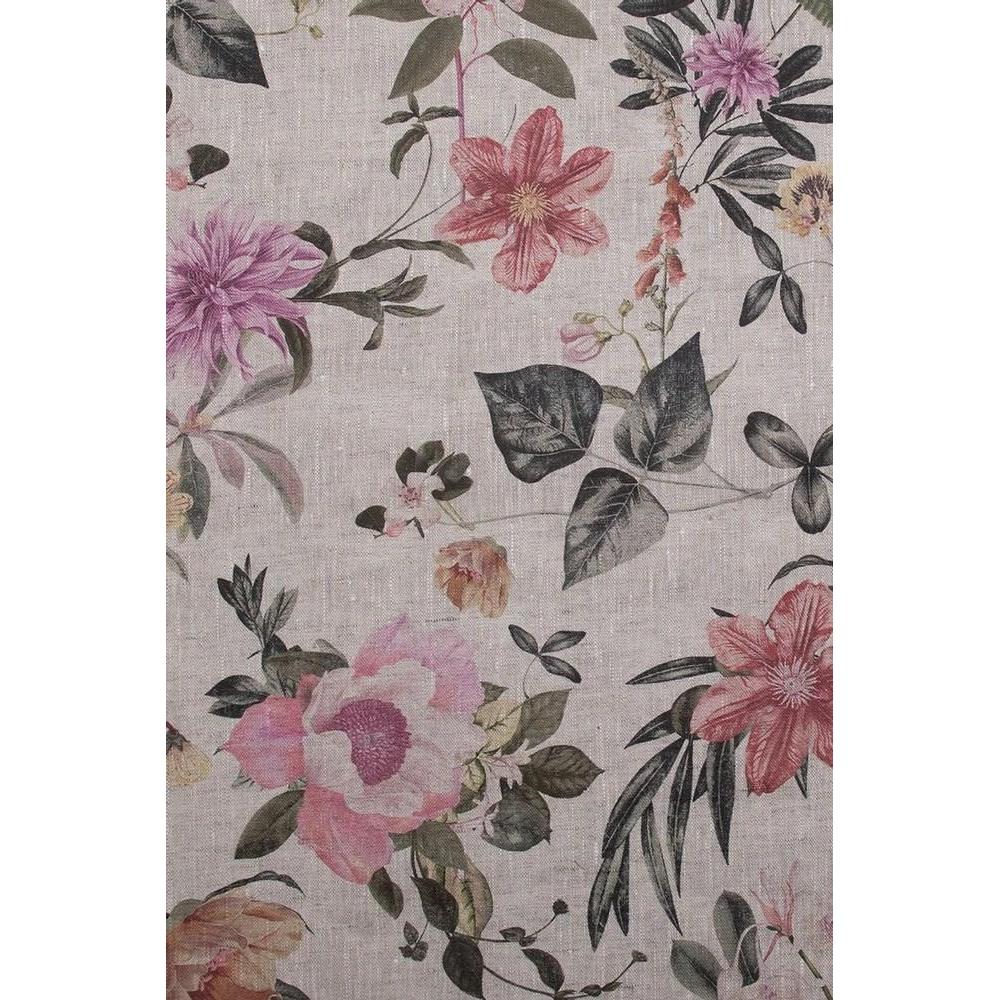 Blush - Botanical By Raffles Textiles || In Stitches Soft Furnishings