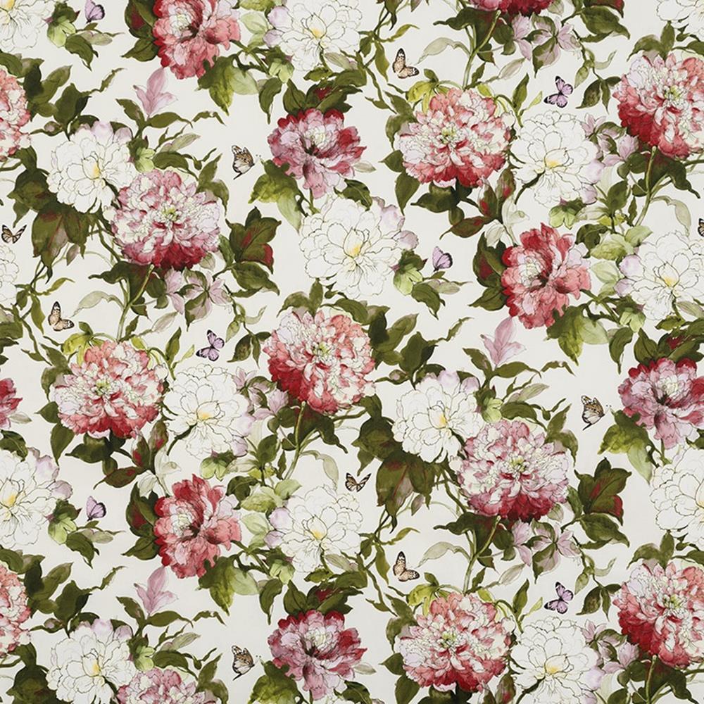Rosehip - Camellia By James Dunlop Textiles || In Stitches Soft Furnishings