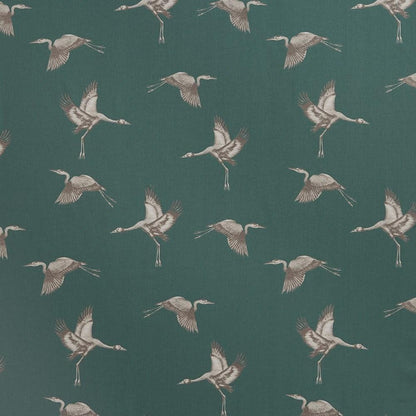 Jade - Cranes By ILIV || In Stitches Soft Furnishings