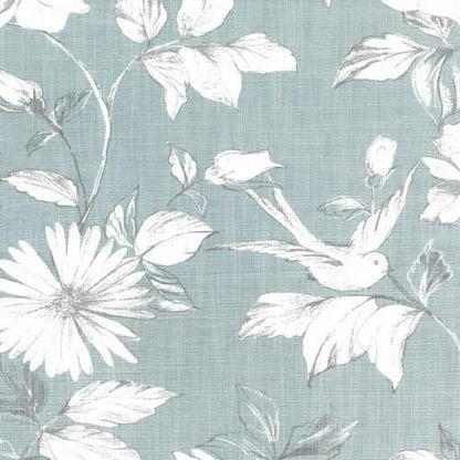 Duck Egg - Fleur By Maurice Kain || In Stitches Soft Furnishings