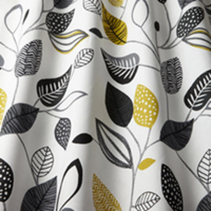 Noir - Forest Leaves By ILIV || In Stitches Soft Furnishings