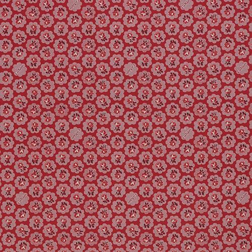 Red - Freston Rose By Sekers || In Stitches Soft Furnishings