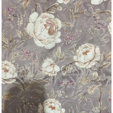 Purple - Peony (Jacquard) By Slender Morris || In Stitches Soft Furnishings