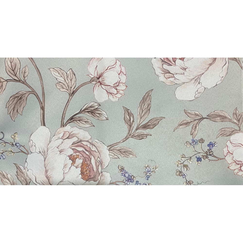 Blue - Peony (Mirage) By Slender Morris || In Stitches Soft Furnishings