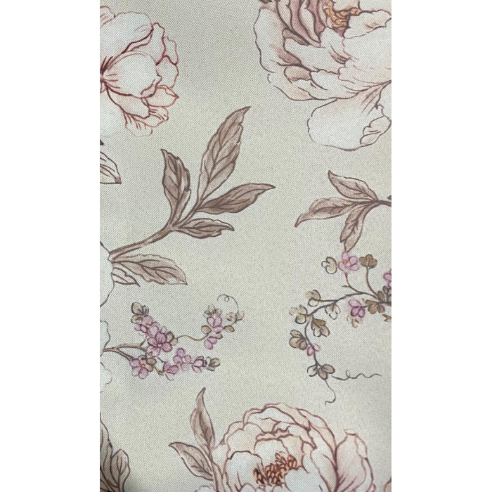 Stone - Peony (Mirage) By Slender Morris || In Stitches Soft Furnishings