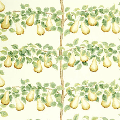 Ochre/Leaf Green - Perry Pears By Sanderson || In Stitches Soft Furnishings