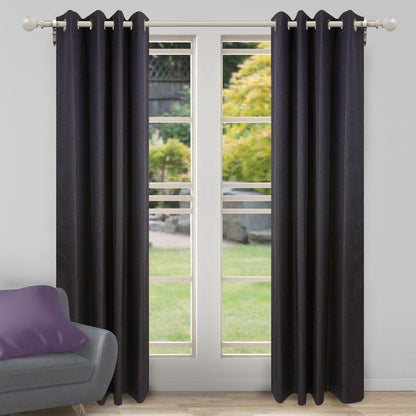  - Porter Ring Top (Eyelet) Blockout Curtain 140X160cm By Nettex || In Stitches Soft Furnishings