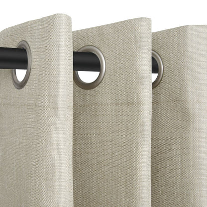 Taupe - Porter Ring Top (Eyelet) Blockout Curtain 140X160cm By Nettex || In Stitches Soft Furnishings
