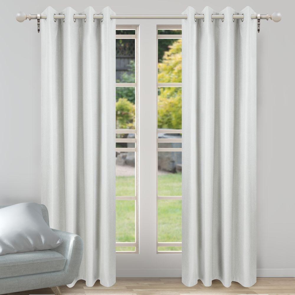  - Porter Ring Top (Eyelet) Blockout Curtain 140X221cm By Nettex || In Stitches Soft Furnishings