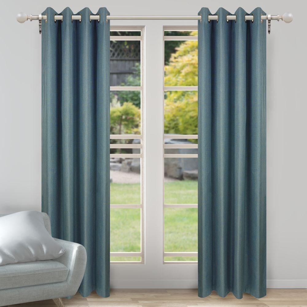  - Porter Ring Top (Eyelet) Blockout Curtain 140X250cm By Nettex || In Stitches Soft Furnishings