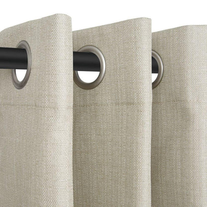 Taupe - Porter Ring Top (Eyelet) Blockout Curtain 140X250cm By Nettex || In Stitches Soft Furnishings