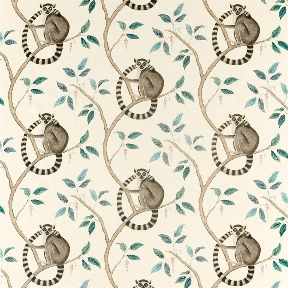 Grey - Ringtailed Lemur By Sanderson || In Stitches Soft Furnishings