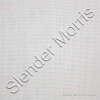 White - Snow Voile By Slender Morris || In Stitches Soft Furnishings