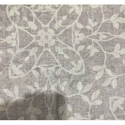 Grey - Stencil (jacquard) By Slender Morris || In Stitches Soft Furnishings