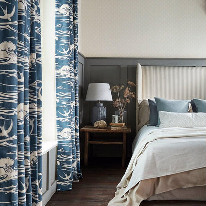  - Swallows At Sea By Sanderson || In Stitches Soft Furnishings