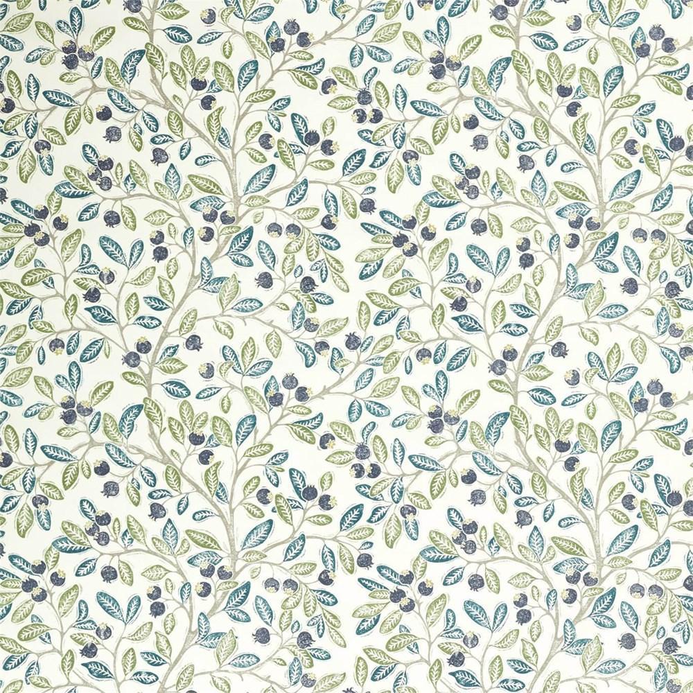 Blueberry/Sage - Wild Berries By Sanderson || In Stitches Soft Furnishings